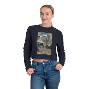 Death Tarot Crop Sweater